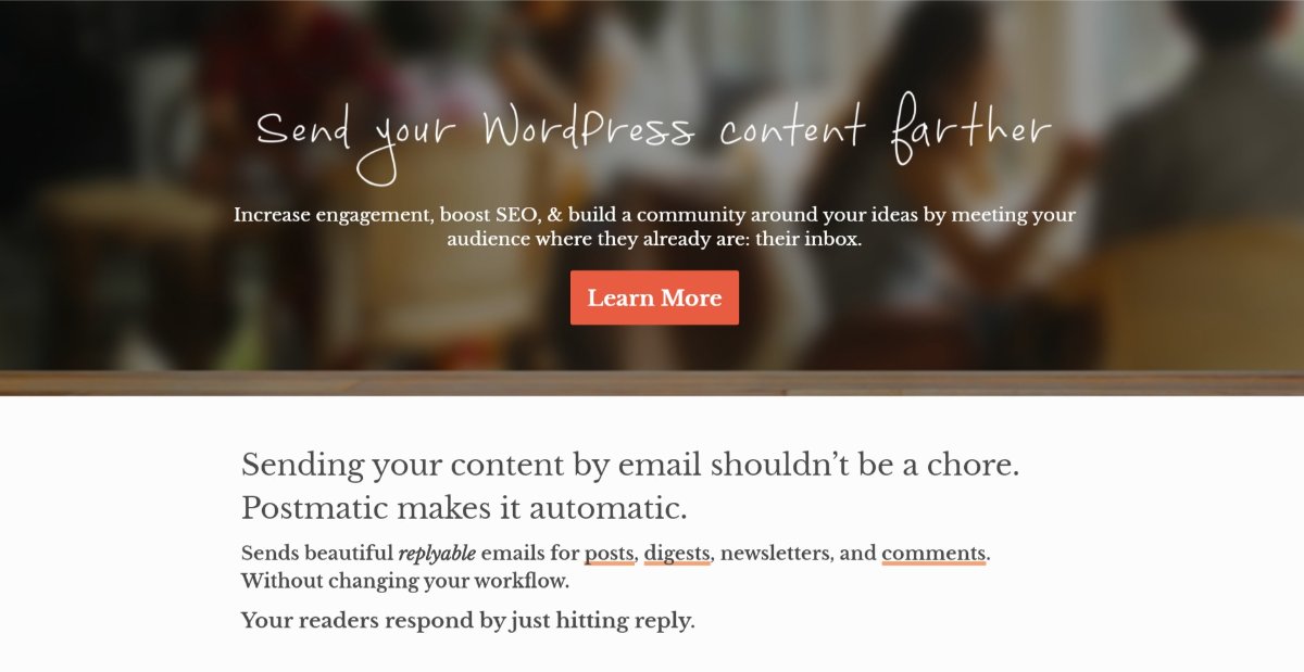 Postmatic WordPress Blog Comments by Email