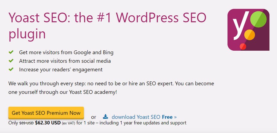 Yoast SEO WordPress 插件