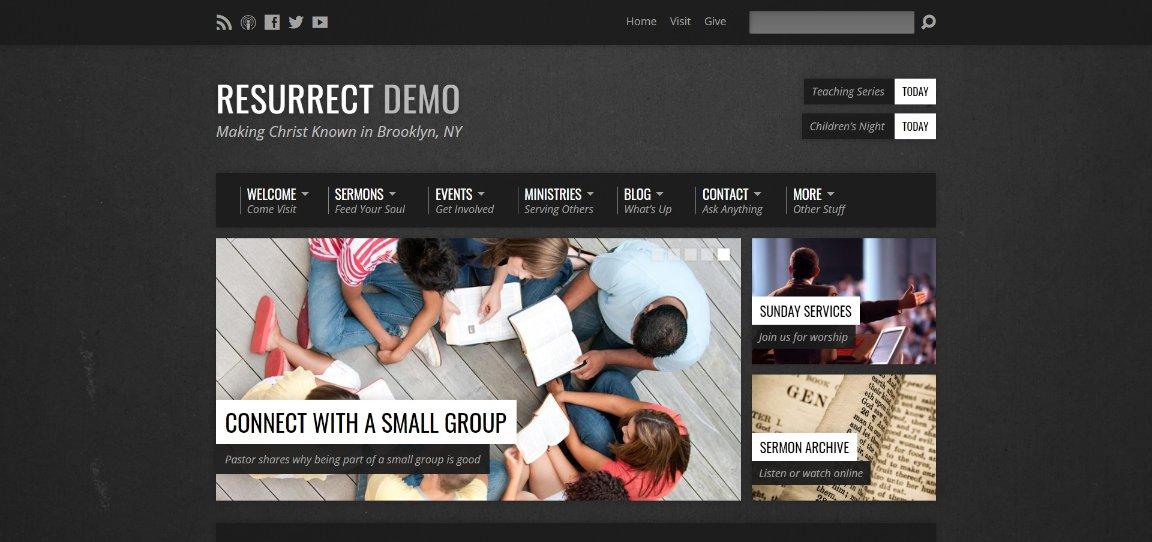 Resurrect demo site