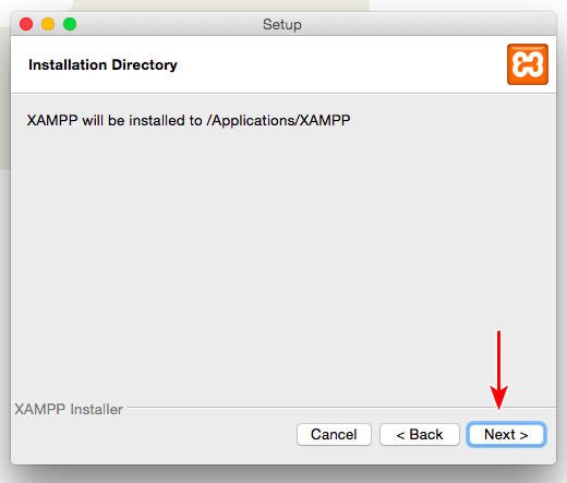 instalación de xampp en Mac 3