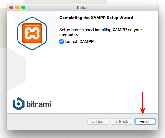 xampp installation sur Mac 7