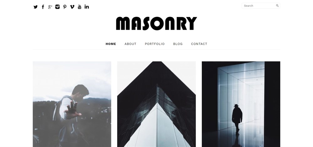 Free Masonry Theme demo