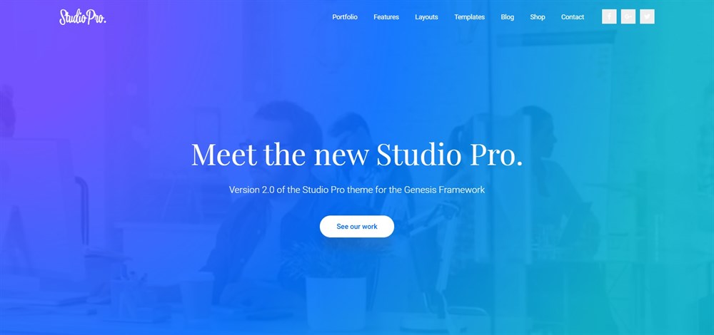 Studio Pro genesis theme