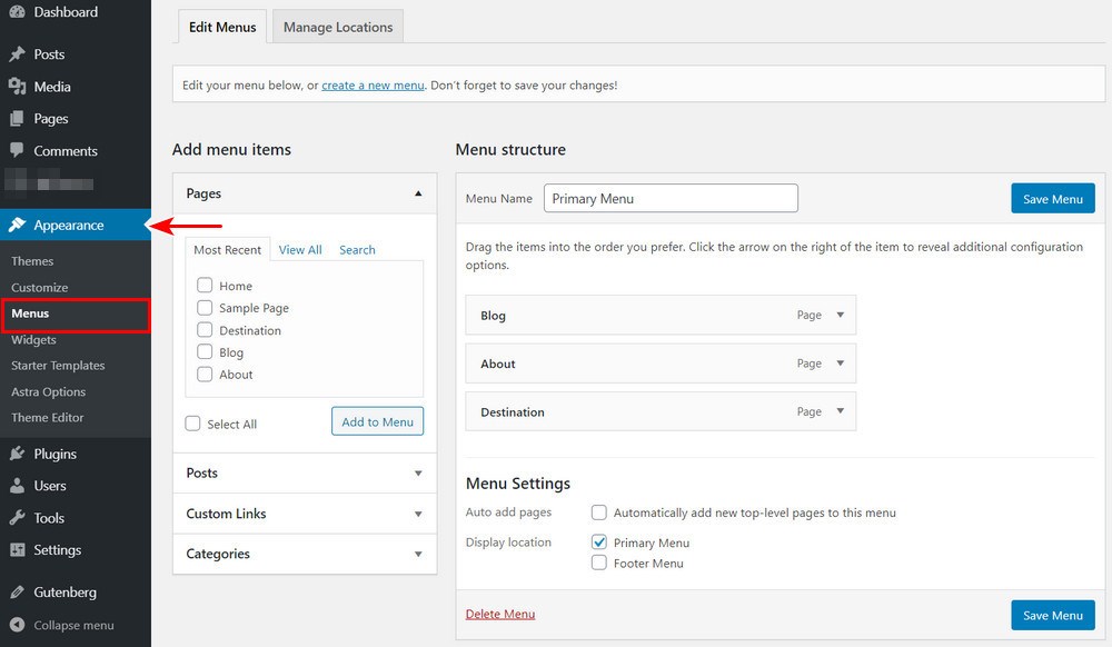 How to create a WordPress page for your blog posts