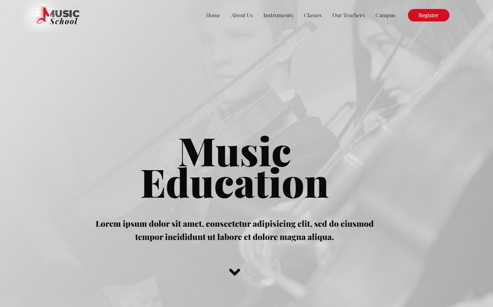 Music School template