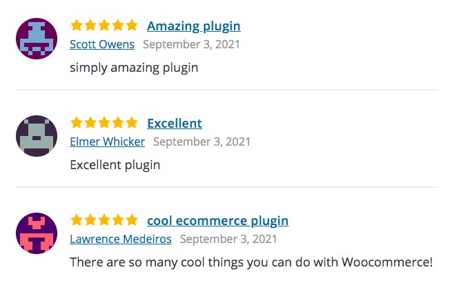 plugin review examples