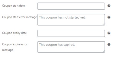 Advanced coupons scheduler setting 2