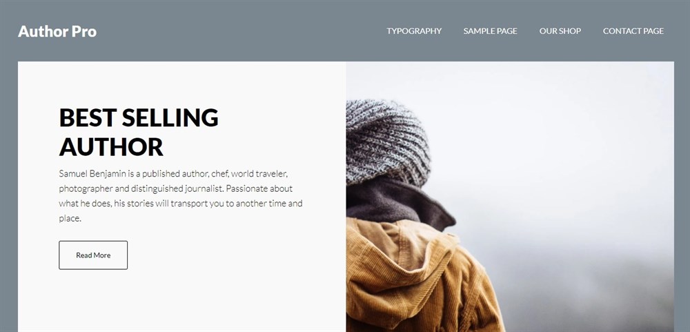 Author Pro genesis theme