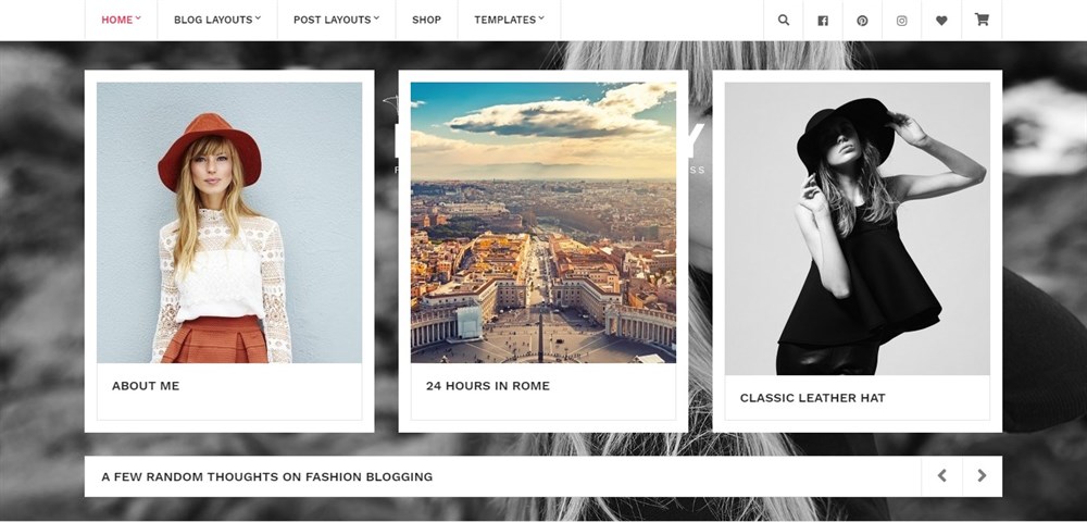 Brittany WordPress theme for authors