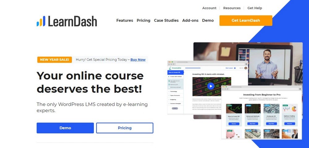 LearnDash homepage