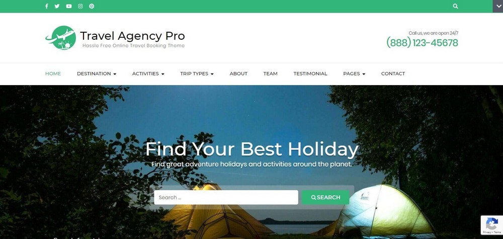 Travel Agency by Pro Rara Themes