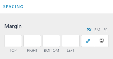 Spacing New Options