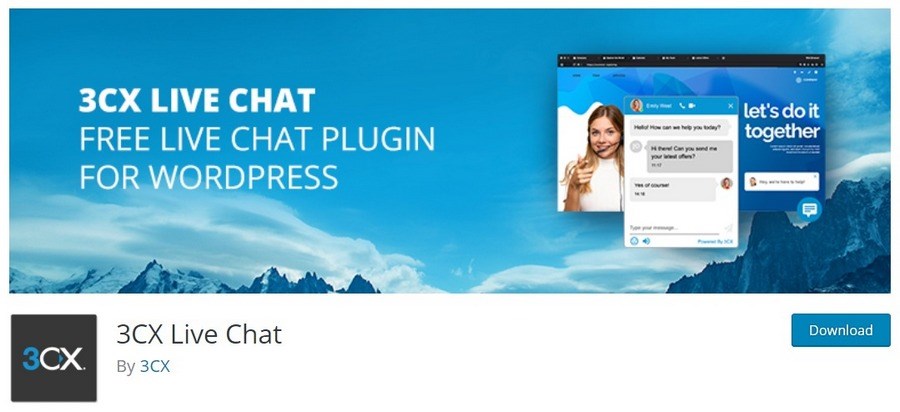 Client chats with post author wordpress