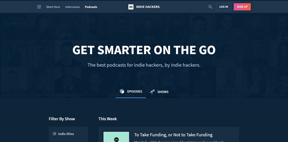 Indie Hackers Podcasts