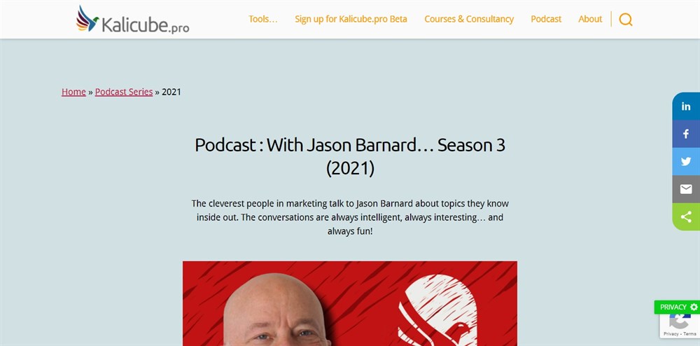 与 Jason Barnard 合作的 Kalicube 营销播客