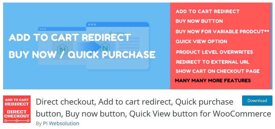 Quick view plugin for WooCommerce