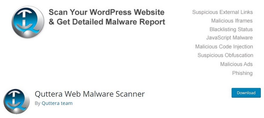 Quttera Web Malware Scanner WordPress plugin