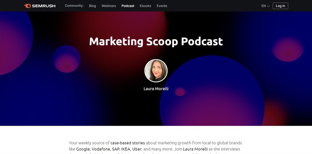 The Marketing Scoop semrush podcast