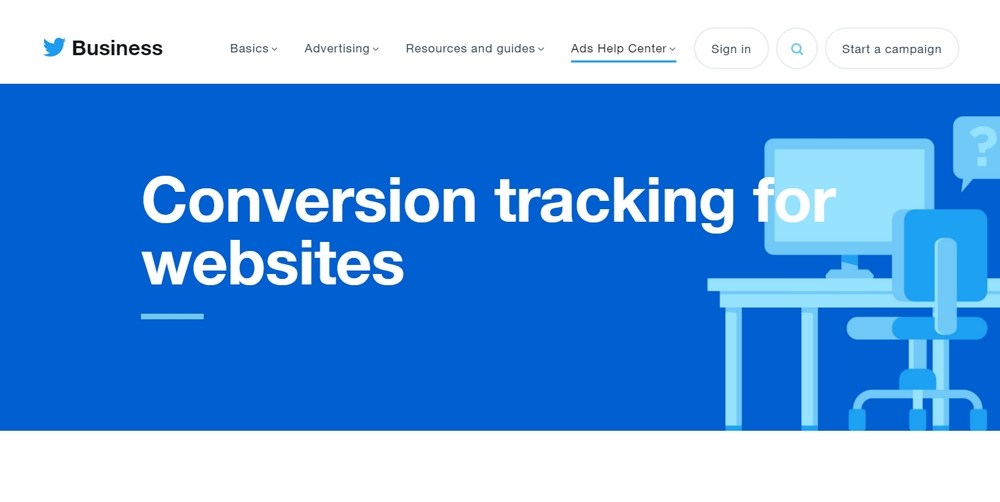 Twitter conversion tracking