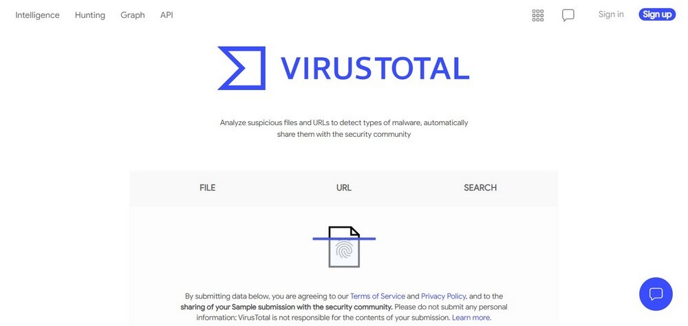VirusTotal 扫描程序