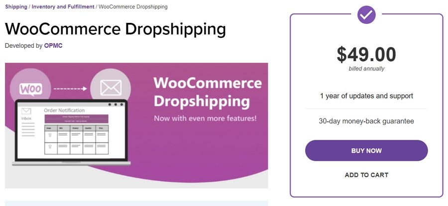 WooCommerce dropshipping plugin