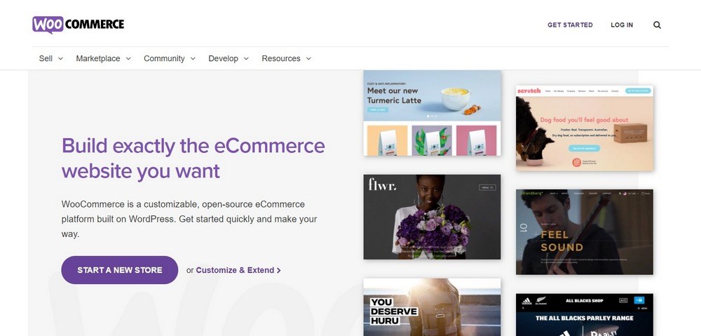 WooCommerce 主页