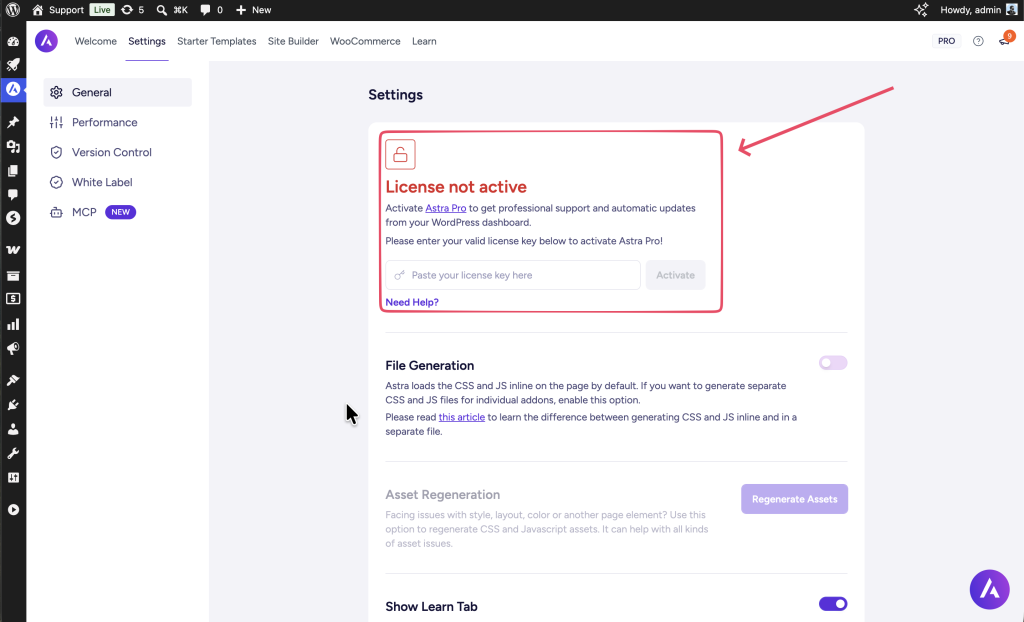 Getting Started With Essential Toolkit + AI astra license