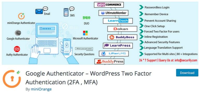 How To Enable Two Factor Authentication in WordPress