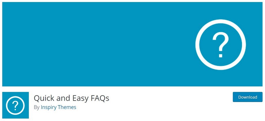 Quick and Easy FAQs WordPress plugin