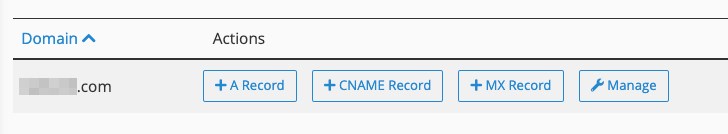 cPanel DNS setup