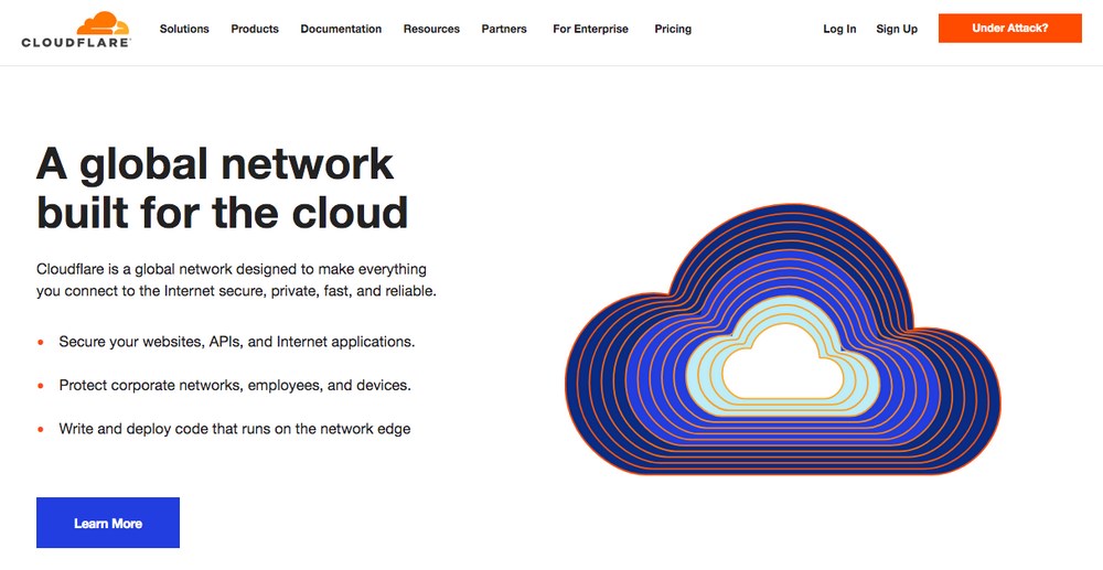 Cloudflare 主页