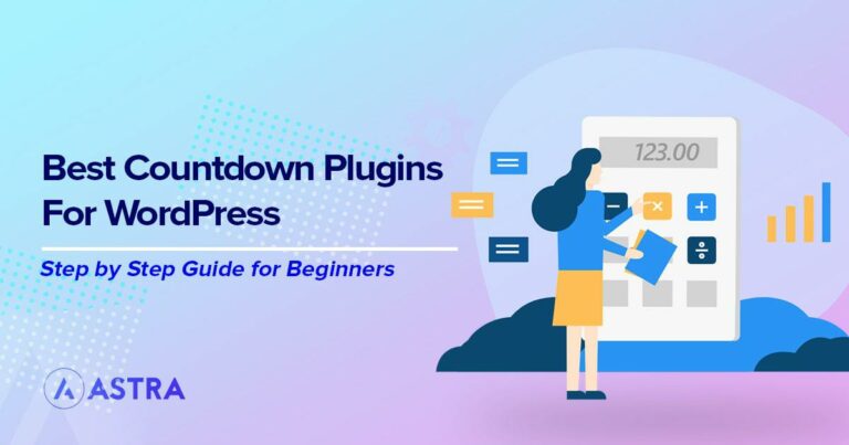 Countdown plugin for WordPress