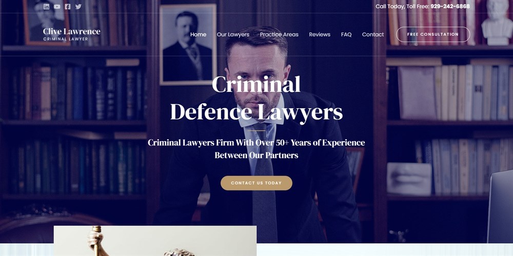 26 Inspirational Law Firm And Lawyer Websites In 2021