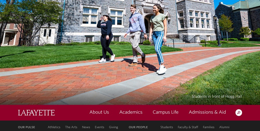 Lafayette College website