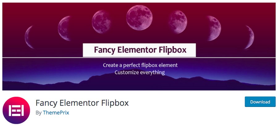 Fancy Elementor Flipbox plugin
