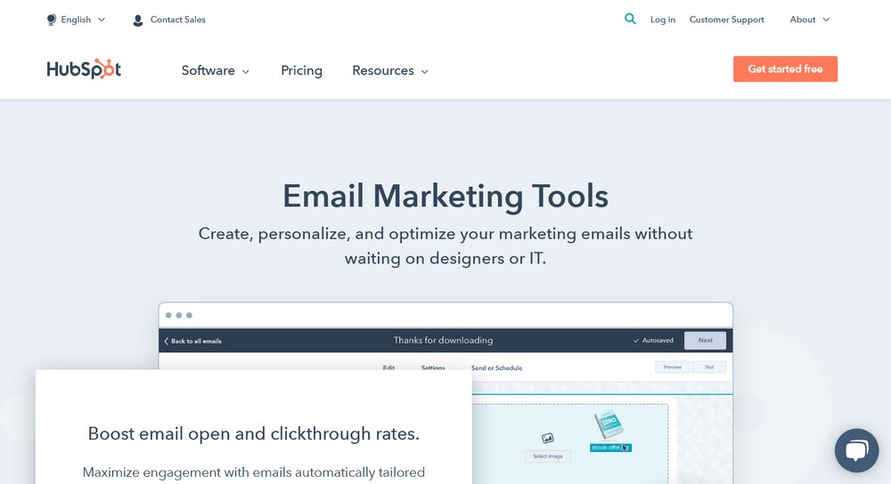 Free Email Marketing Tools HubSpot