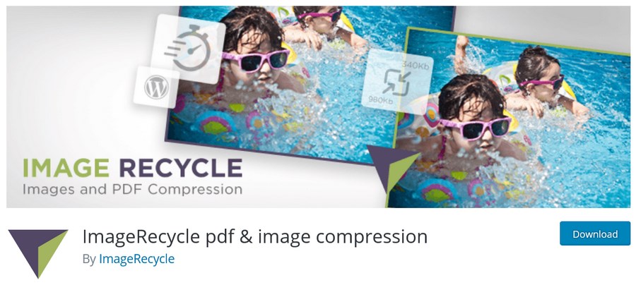 ImageRecycle pdf image compression WordPress plugin