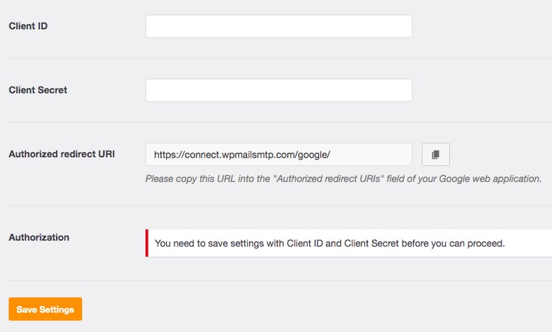 Mailer setting