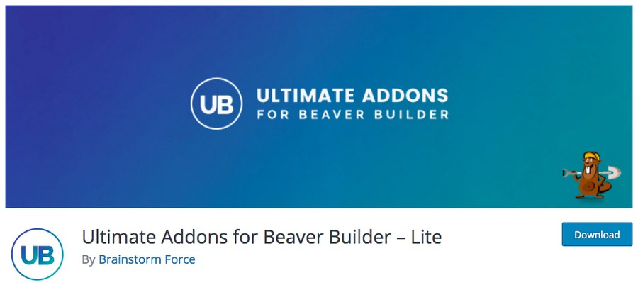 Ultimate Addons for Beaver Builder lite WordPress plugin
