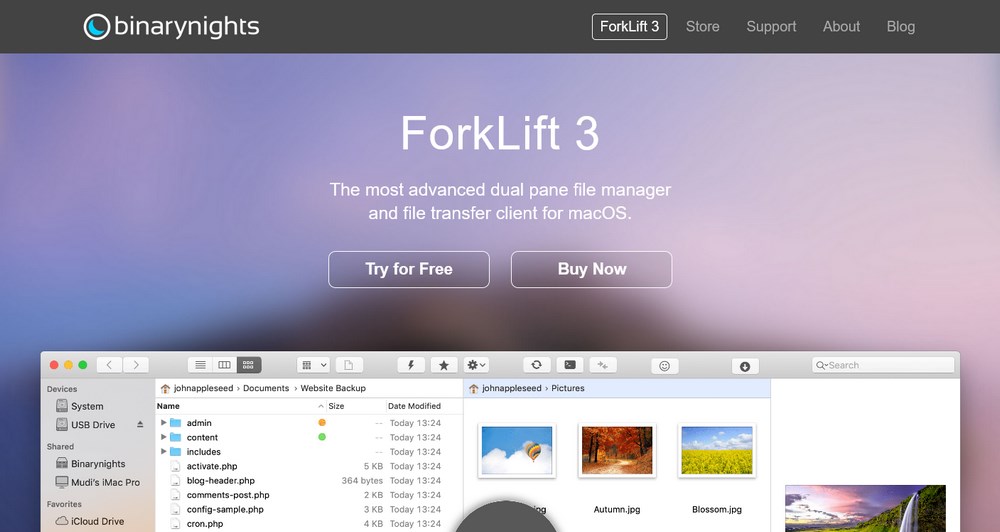 ForkLift 3 FTP client