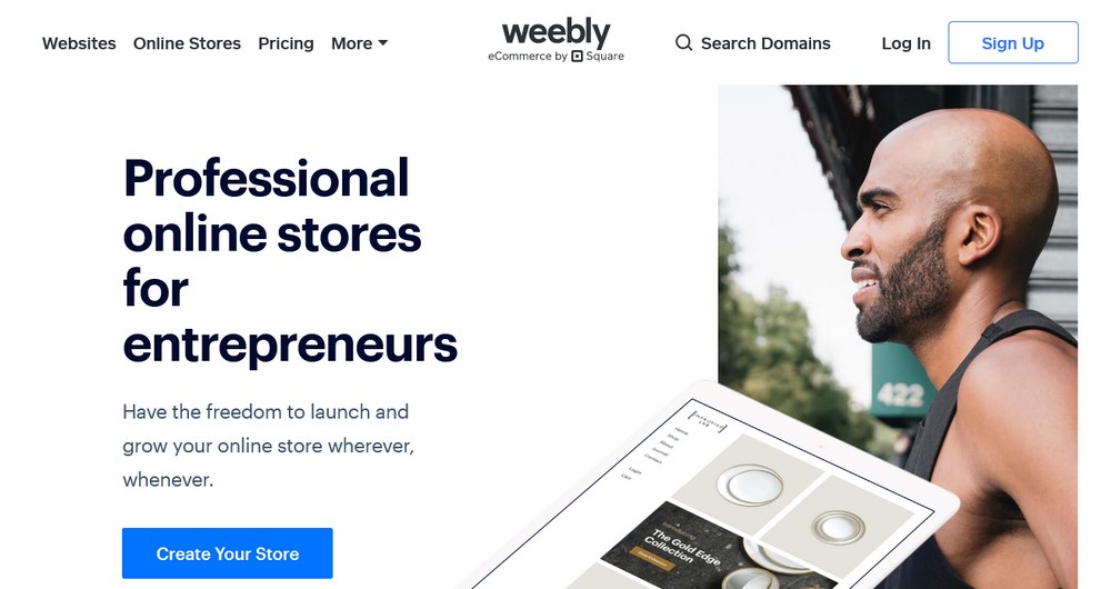 Weebly 主页
