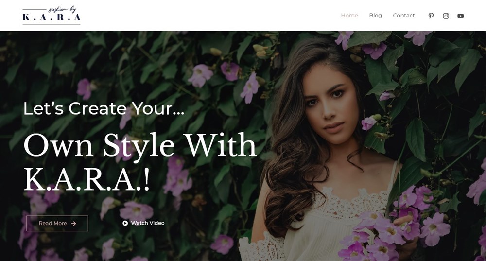 Astra's Fashion Lifestyle Blog template