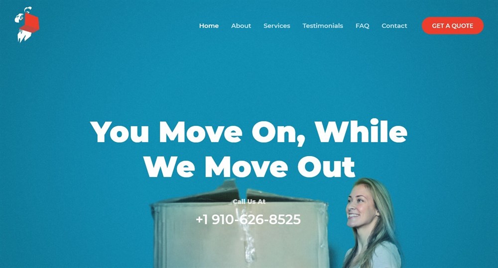 Astra's Fly Movers demo site