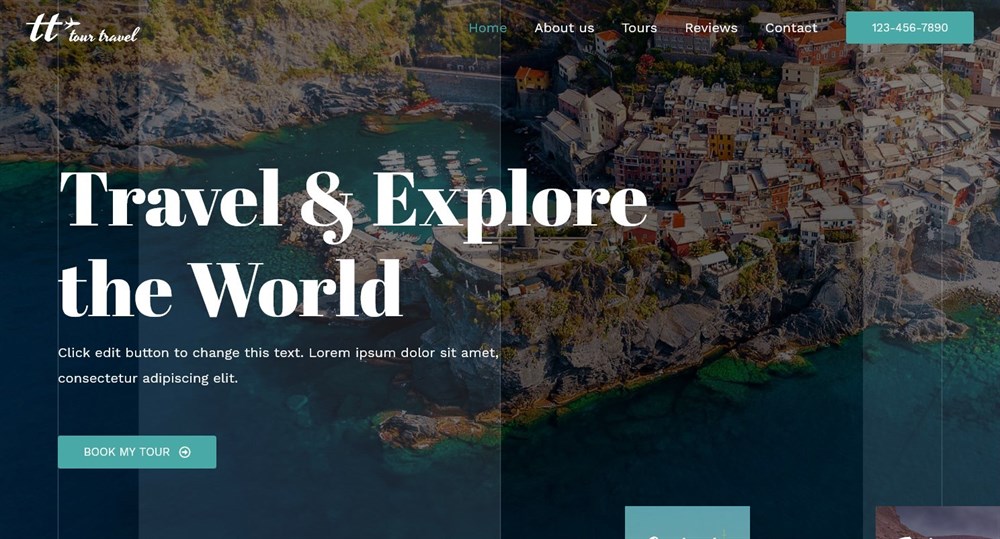 Astra's Travel Agency template