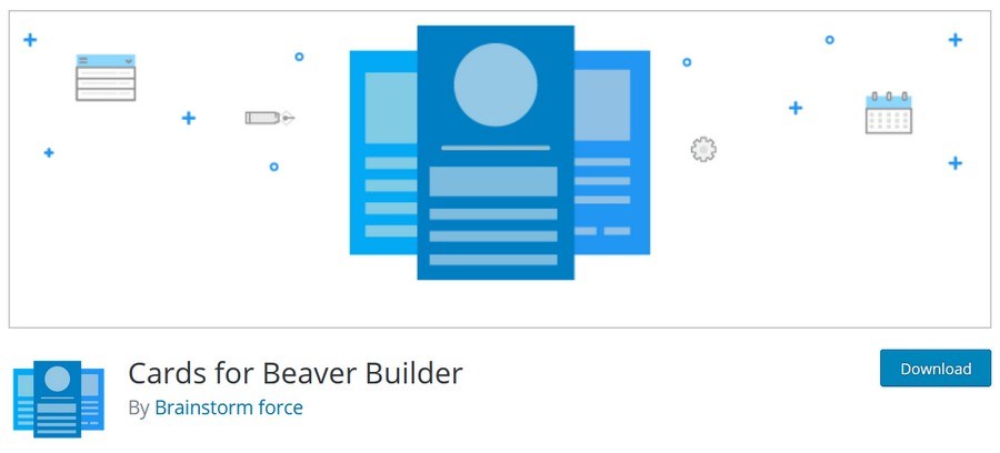 Cards for beaver builder plugin