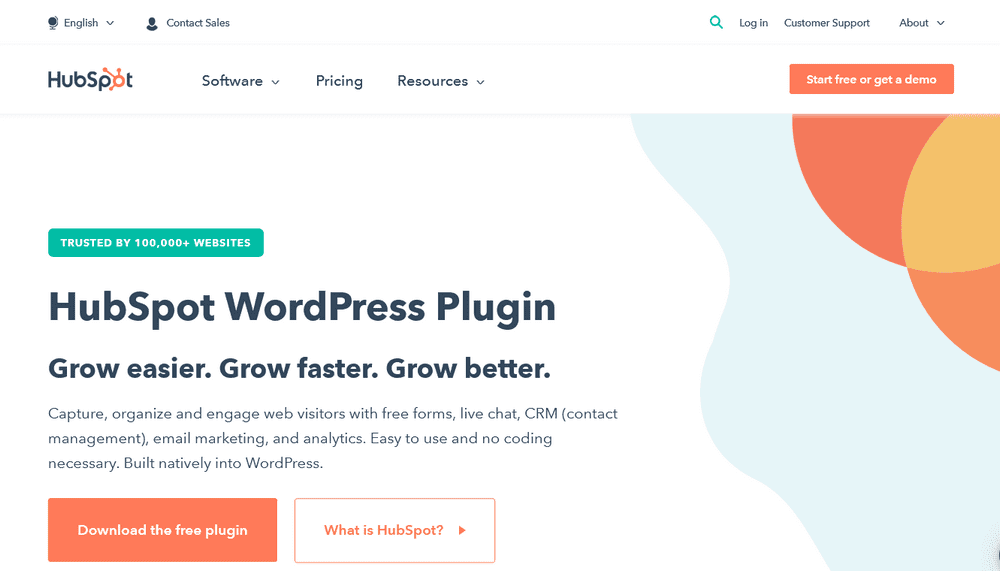 HubSpot WordPress Plugin CRM