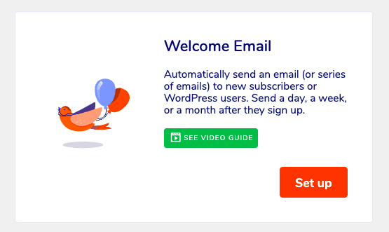 MailPoet 欢迎电子邮件