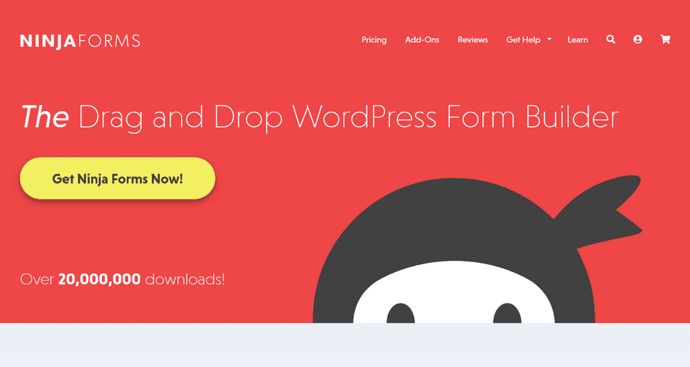 Ninja Forms WordPress 表单生成器