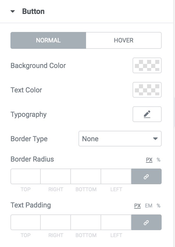 Styling Elementor Form button