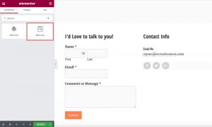 How to create an Elementor contact form – Complete guide